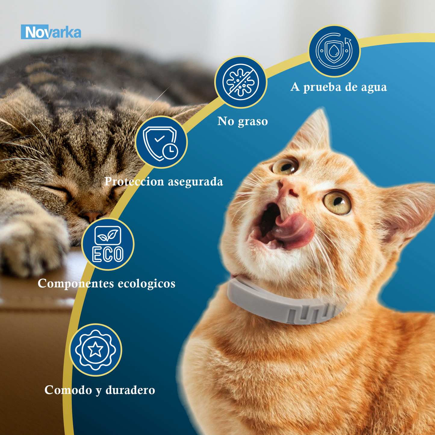 3 COLLARES ANTIPARASITARIOS X 22.99€ (6 X 31,99€)