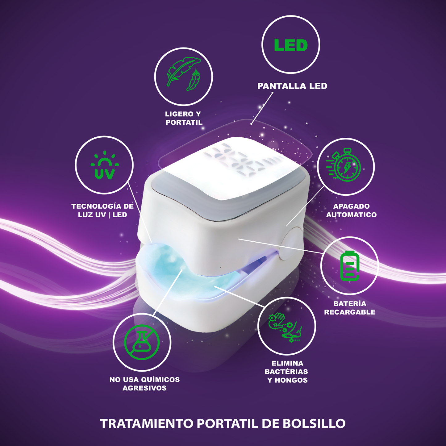 LASER UÑAS (PACK DE 2 UNIDADES AL 50% DESCUENTO=32,99€)