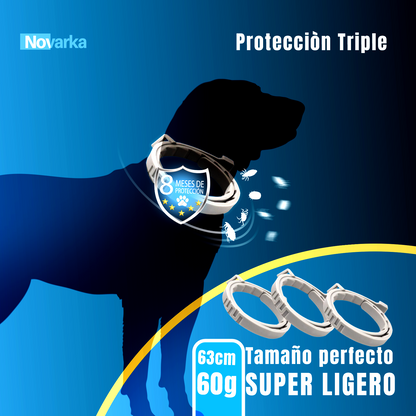 3 COLLARES ANTIPARASITARIOS X 22.99€ (6 X 31,99€)