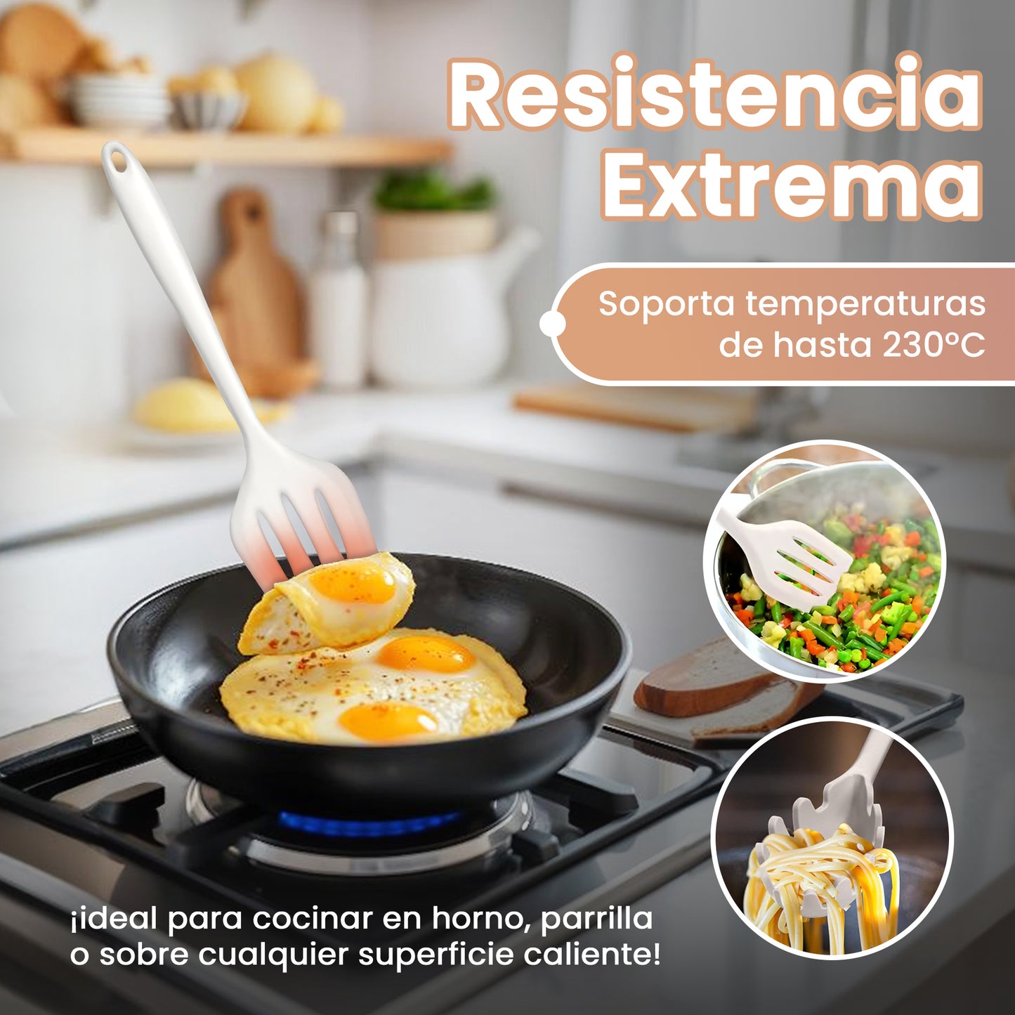 KIT ESPATULAS + LIMPIADOR DE UTENSILIOS (PACK DE 2 UNIDADES AL 50% DESCUENTO=32,99€)