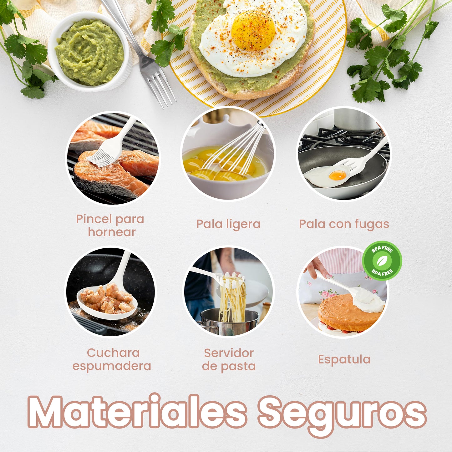 KIT ESPATULAS + LIMPIADOR DE UTENSILIOS (PACK DE 2 UNIDADES AL 50% DESCUENTO=32,99€)