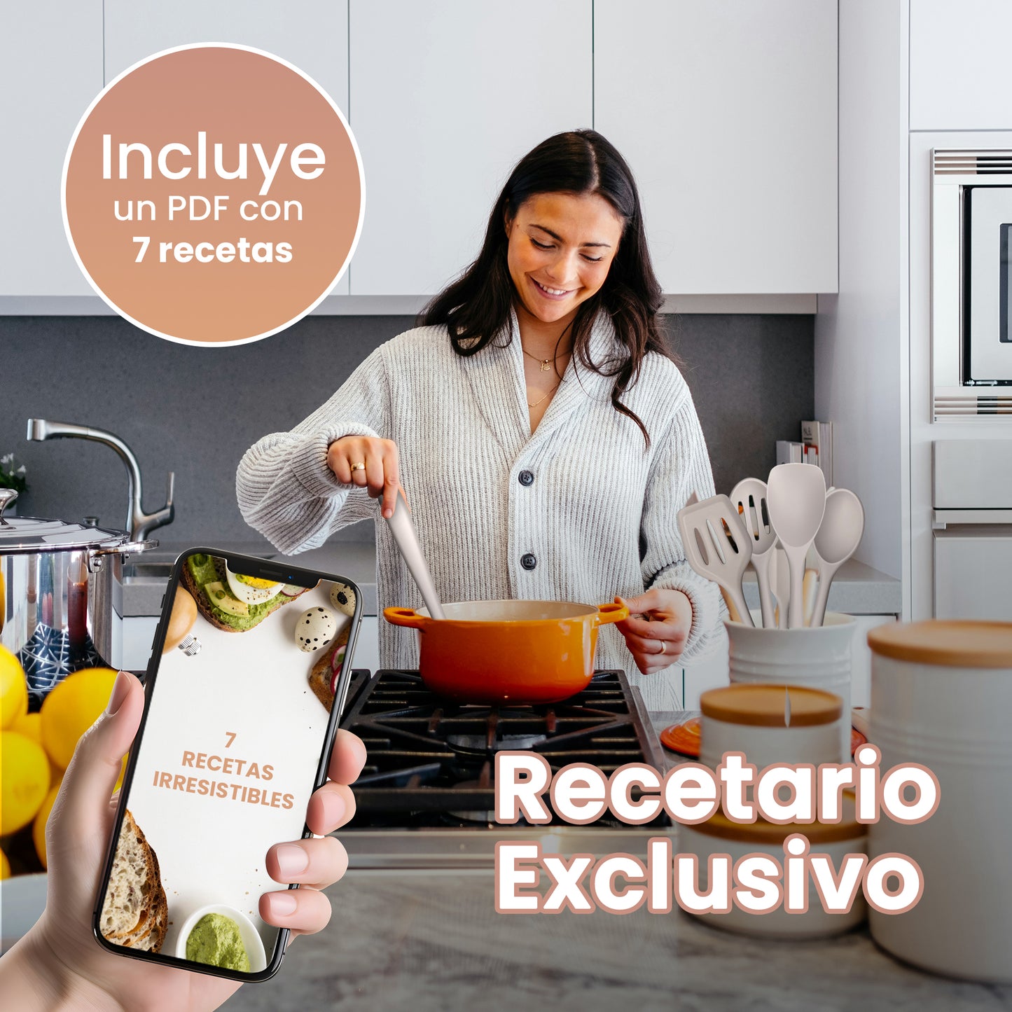 KIT ESPATULAS + LIMPIADOR DE UTENSILIOS (PACK DE 2 UNIDADES AL 50% DESCUENTO=32,99€)